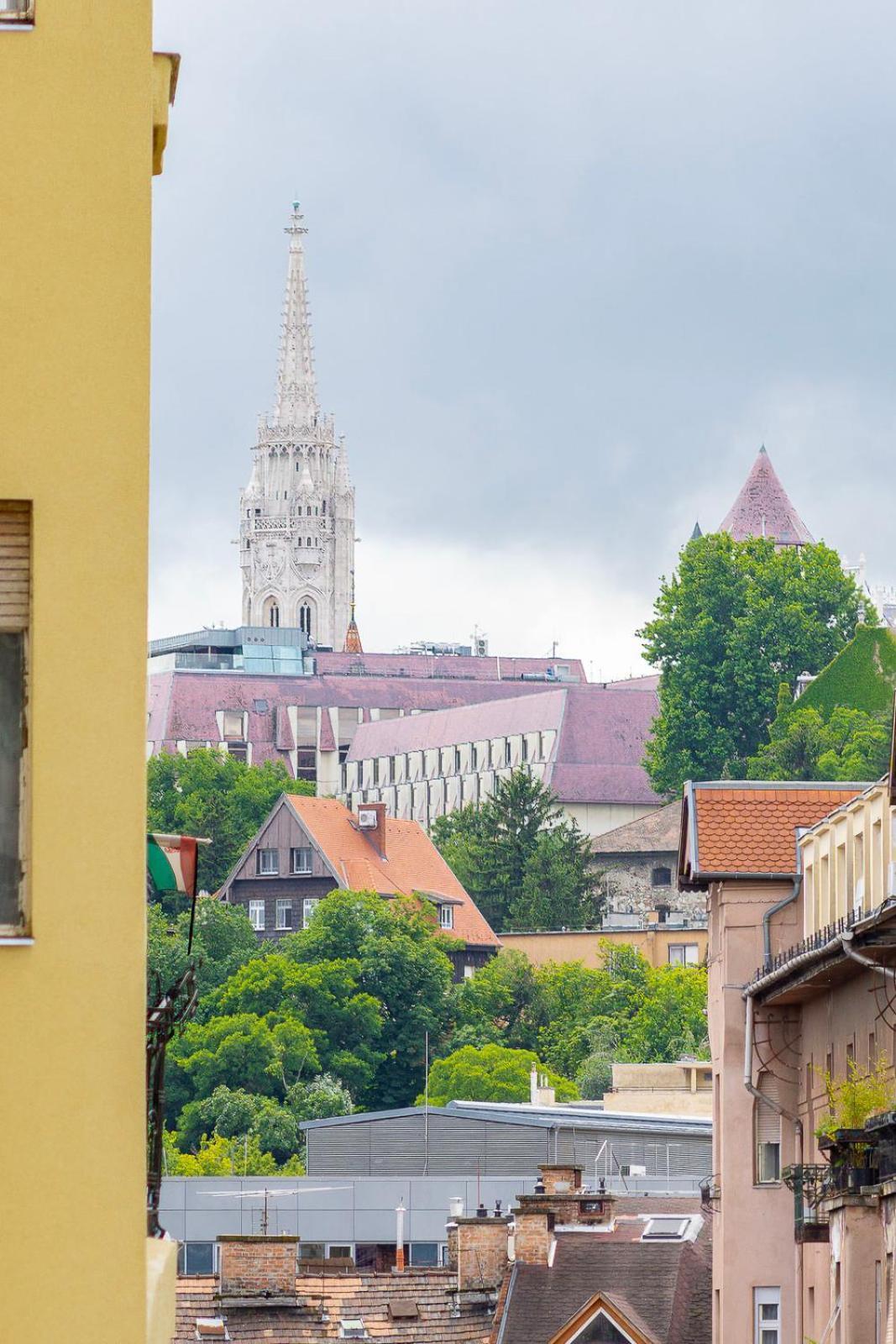 Designer Vintage Home Near Castle District Budapesta Exterior foto