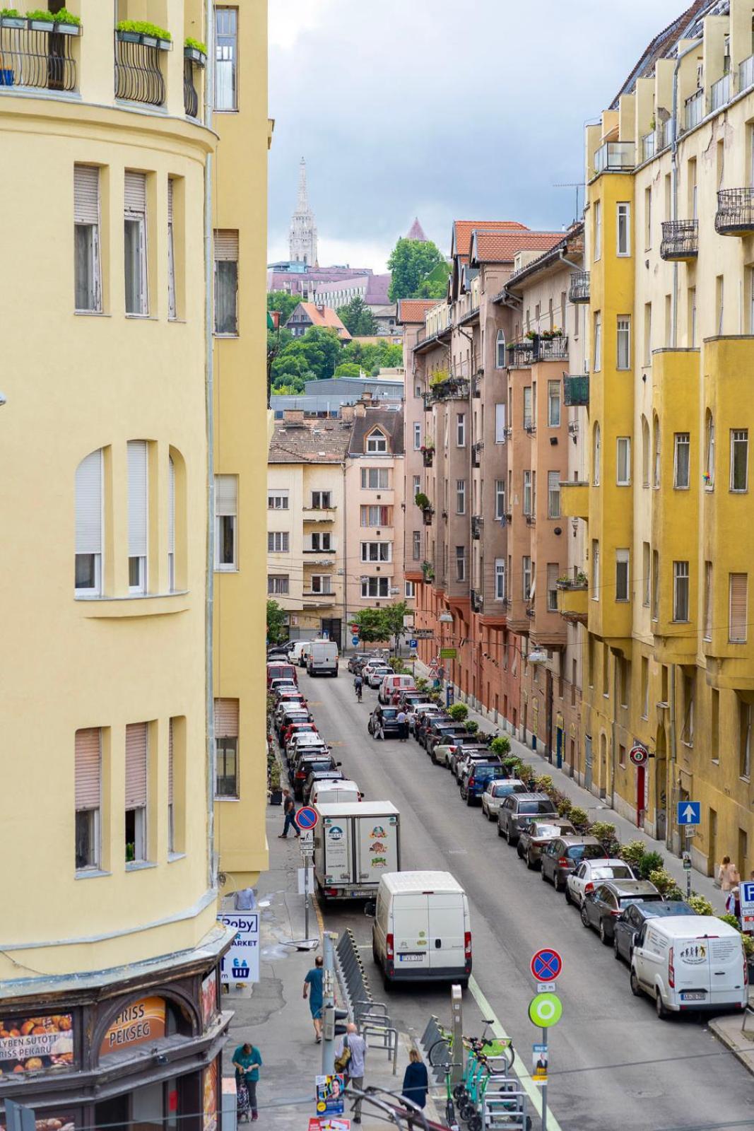 Designer Vintage Home Near Castle District Budapesta Exterior foto