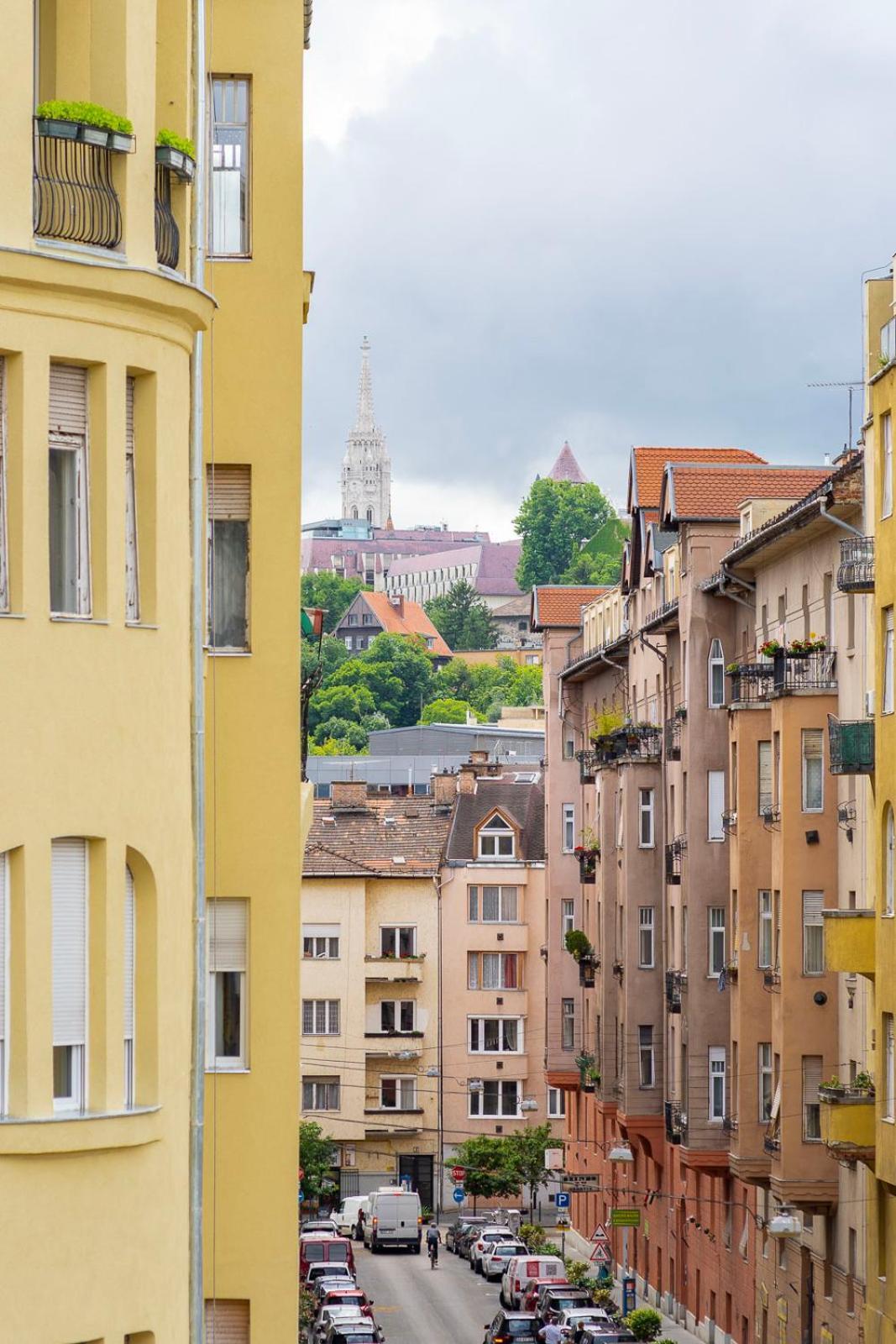Designer Vintage Home Near Castle District Budapesta Exterior foto